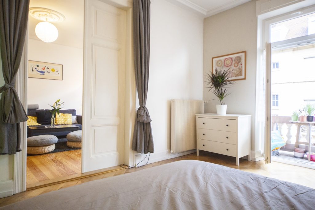 chambre rénovée