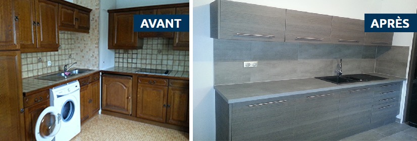 renover cuisine photos avant après 