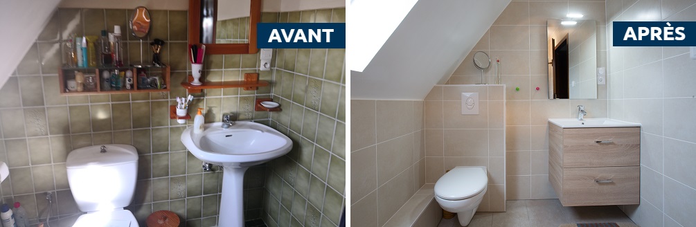 renover salle de bain avant après 